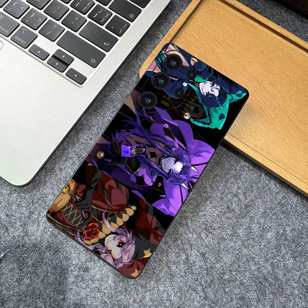 The Freak Circus Pierrot Game Phone Case For Samsung S 24 fe 25 Ultra plus 20 lite 21 30 22 23 24 22 Ultra 5G Fundas