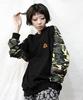 Deumakeu Military Raglan Logo Sweatshirt Black