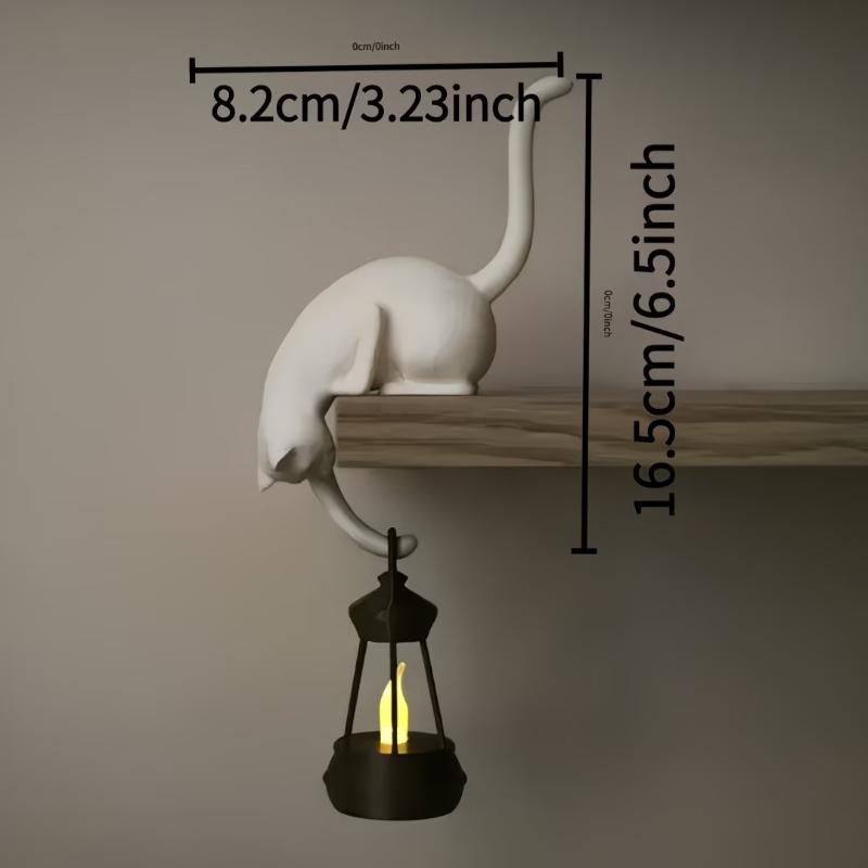 Kreative 3D-gedruckte Klebehaken für die Wand Katzenschwanzform Regalrand Bohrlos Heimdekoration Katzenform Hängehalter