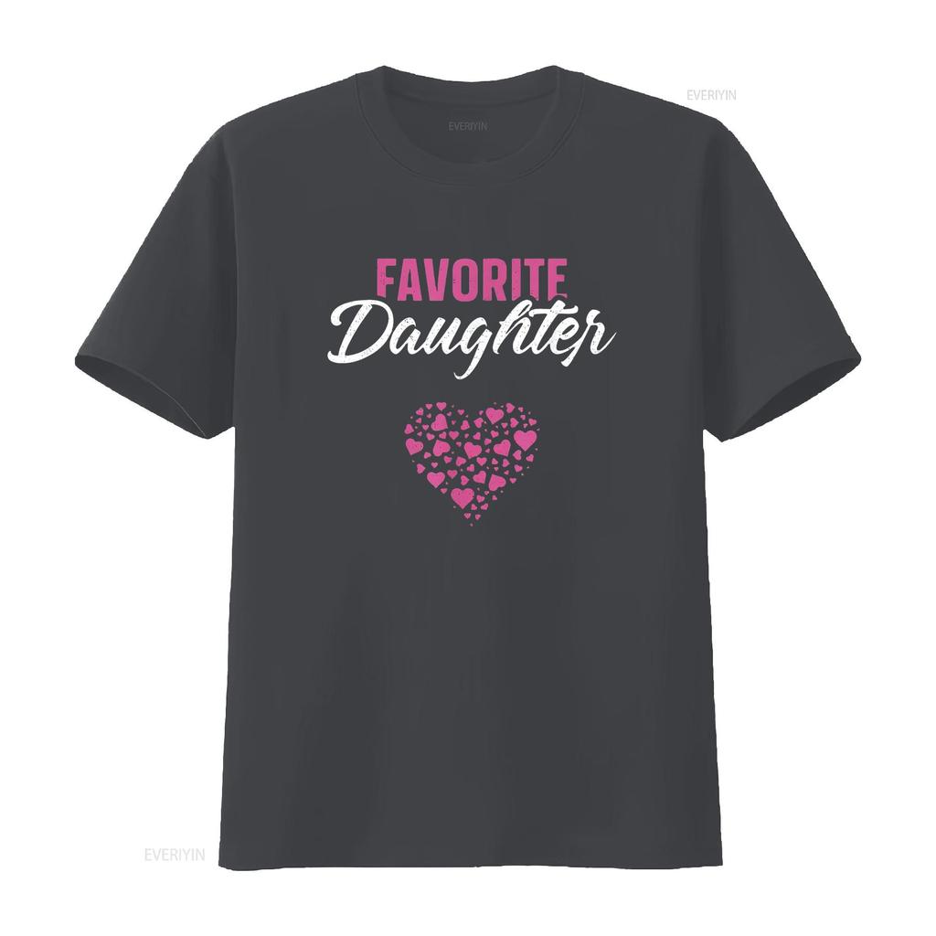 Favorite Daughter T Shirt For Her Mother s Father Day vintage Washed Breathable Unisex Soft fashion streetwear designer clothes