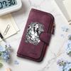 Gothic Tattoo Lady Print Long Wallet Fashionable Casual Portable Card Holder Purse