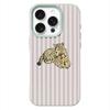 Cut Stripe INS Style Phone Case For IPhone 17 14 16 15 12 11 Pro Max 13 17 Plus Soft Silcone Cover Funda