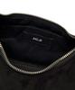 Mlb Vintage Street Nieten Hobo Tasche Ny (Schwarz)