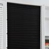 Non-woven Shade Pleated Curtain Cordless Light Filtering Pleated Fabric Shade With 4 Clips