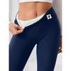 Fleece Thickened Lamb Wool Leggings Women's Autumn and Winter High-waisted Leggings Thermal Pants Yoga Pants