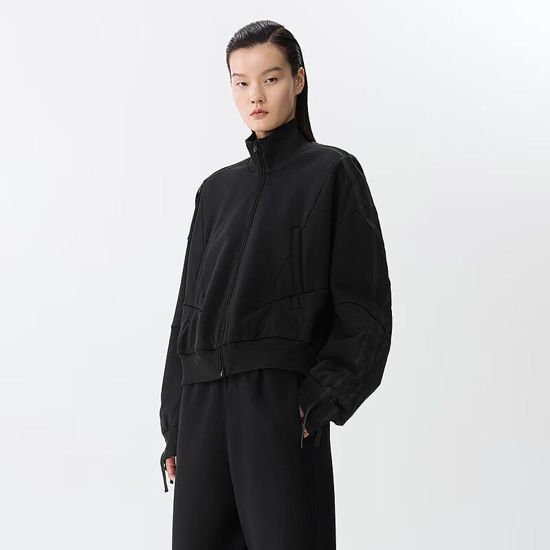 JNBY 2025 Spring Collection Loose Fit Open-Front Sweatshirt