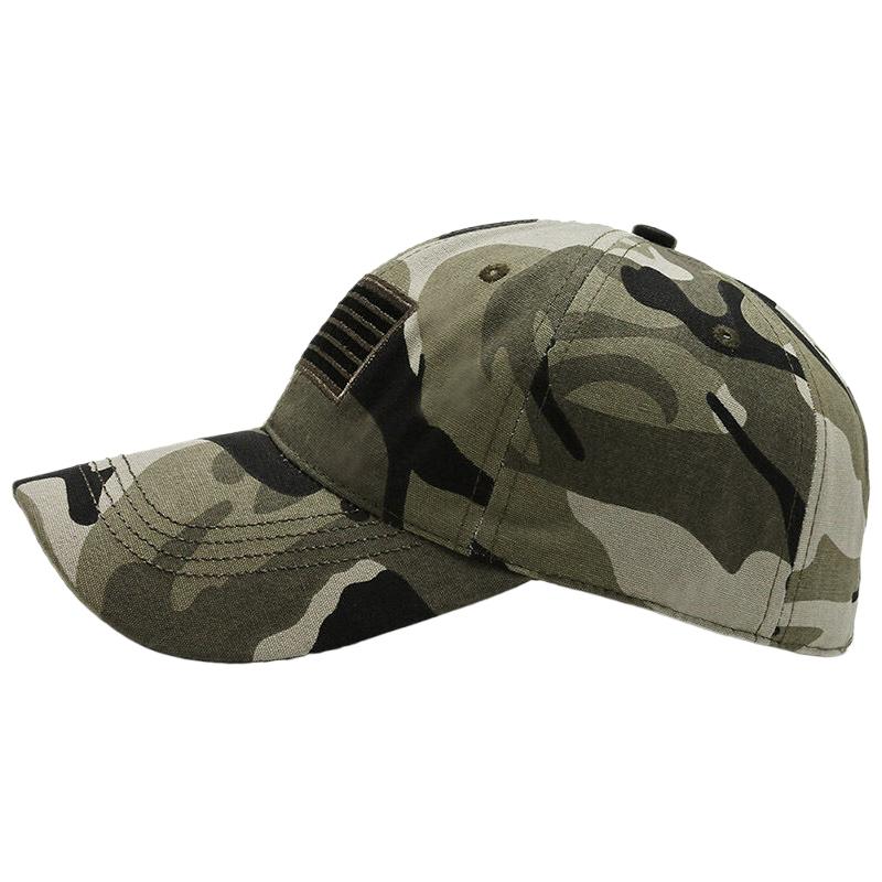 2024 Designer Men'S Military Tactical Baseball Cap Camouflage Bone Black Green Hunting Hats For Men Casquette Homme