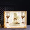 350ml Creative Crystal Glass Wine Glass Decanter Set European High-footed Cocktail Wine Glass Set Gift Box Wine Set Wedding Gift