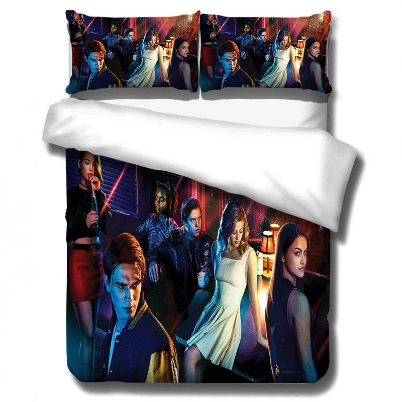 Elegant Riverdale Bedding Set Includes Comfortable Polyester Duvet Cover And Pillowcase