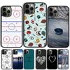 Hockey Ice Rink Burning Hockey Puck Phone Case Cover For iPhone 17 Air 15 16 14 13 12 Pro Max 11 Pro Max Plus