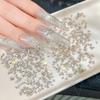 50 Stück Mini Markise Nail Art Zirkon Strass Kristall Diamant Zubehör für Nageldekoration Maniküre Dekor Zubehör Material