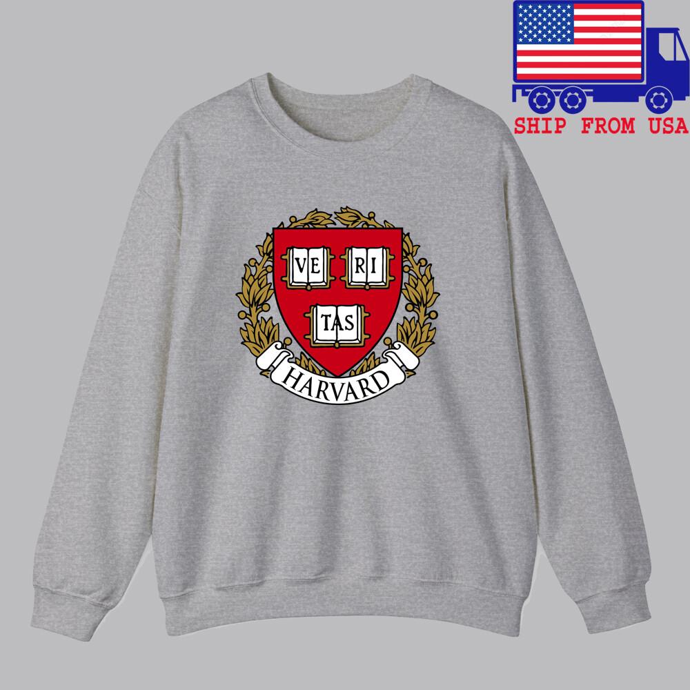 Harvard University Men#039;s Grey Size S to 3XL Unisex T-Shirt XL