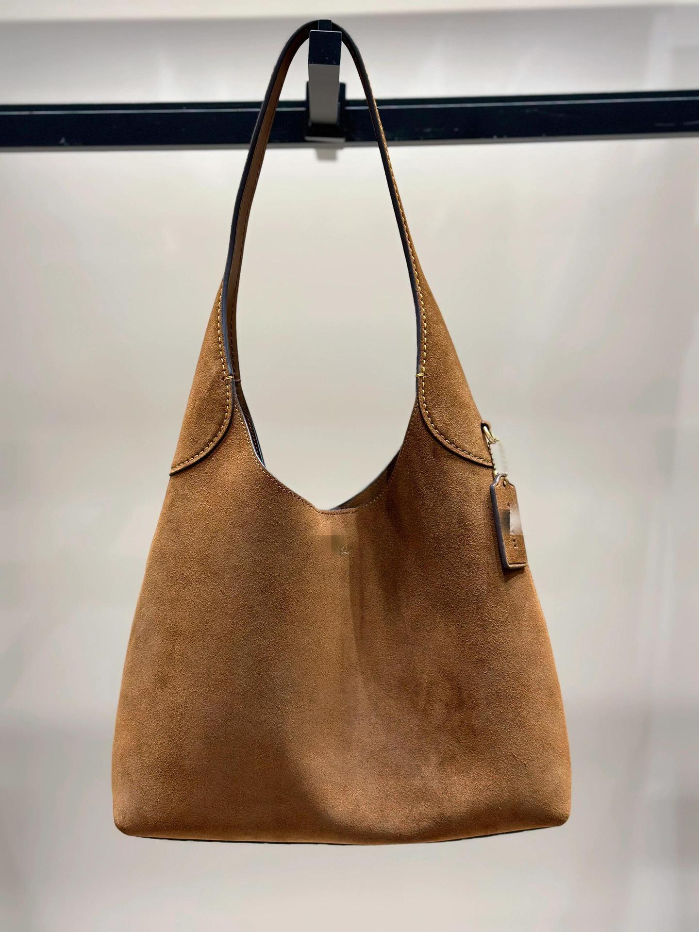 Koujia Ретро плечевая сумка из натуральной кожи Medium: 28*8*28cm