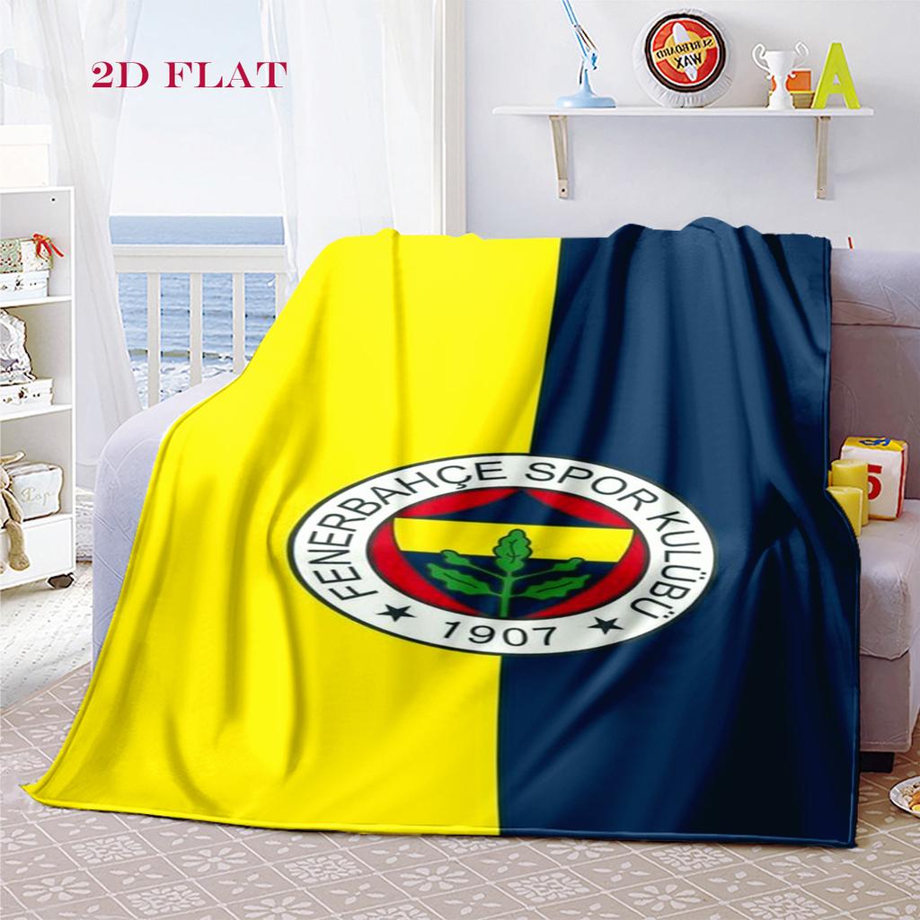 Eredità Fenerbahçe: Coperta Unity Strength Decorazioni per la casa Morbida e confortevole Camera da letto Lavabile in lavatrice Coperta in peluche per esterni