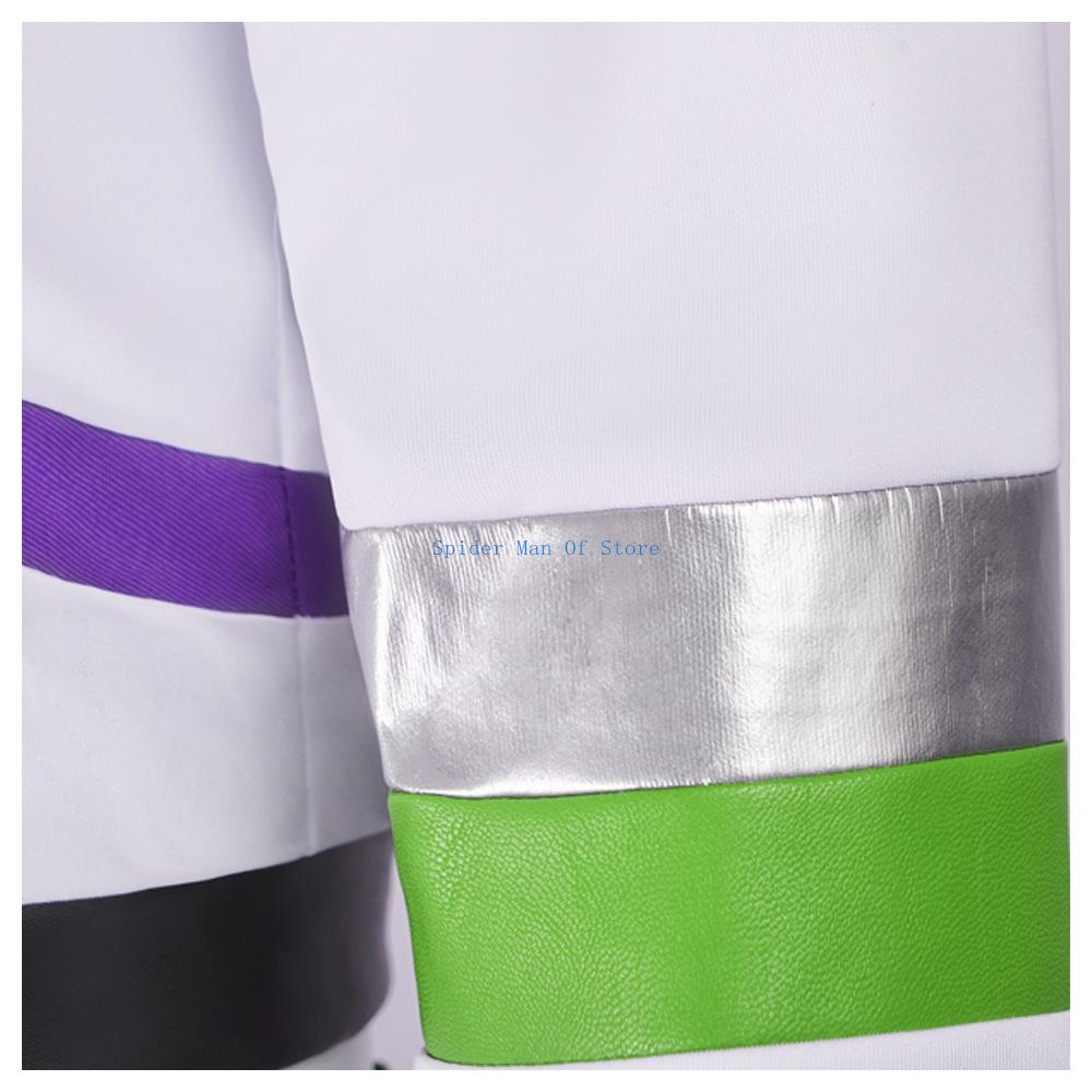 Movie Woman Buzz Cosplay Costume Lightyear White Jumpsuit Halloween Carnival Cosplay Buzz Clothes