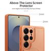 For Magsafe Magnetic Wrist Strap Phone Case for Samsung Galaxy S25 Edge S25 Ultra S26 Plus Leather ShockProof Protective Cover