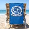 Queen's Rangers Wappen Strandtuch - Weiche, Saugfähige Mikrofaser, Leicht, Ideal für den Strand, Partys, Reisen, Camping Fanartikel