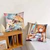 Game Genshin Impact Escoffier Pillow Case Square Pillow Bedroom Sofa Leisure Comfort Cushion Car Living Room Home Decoration