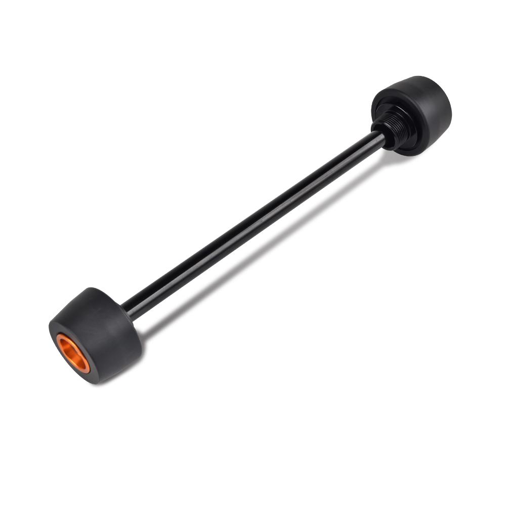 For KTM 690 SMC R 690 Duke/R 690 Supermoto/R Front Rear Axle Fork Crash Slider Protector Husqvarna 701 Supermoto VITPILEN Front OR
