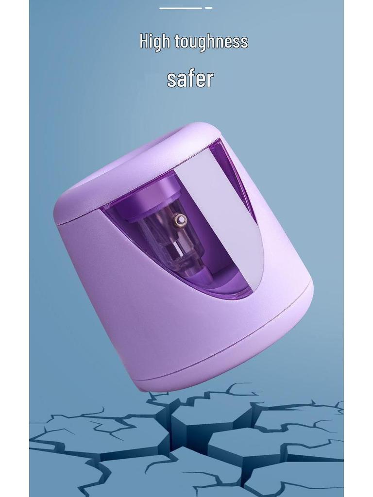 Automatic Electric Pencil Sharpener for Elementary Students - Creative, Rechargeable Design