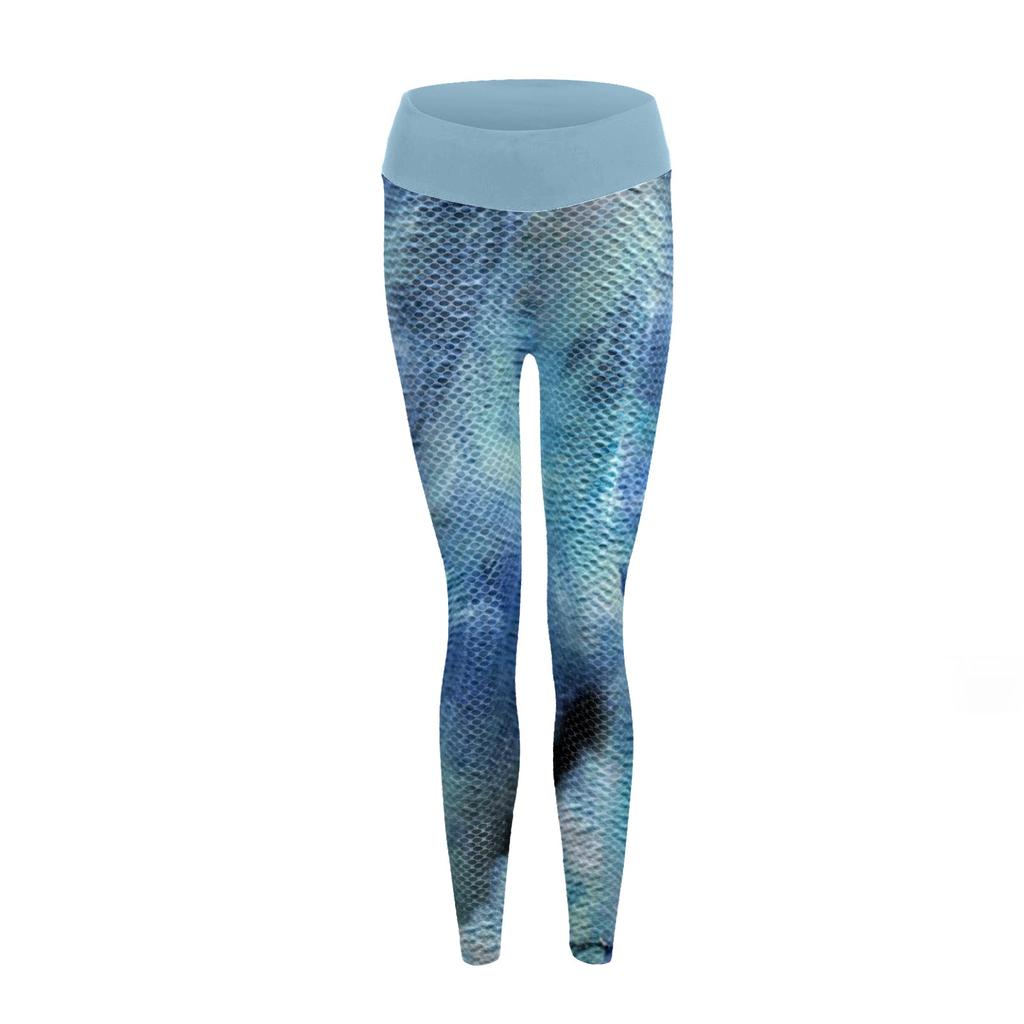 Womens Tie- Stretch Yoga Leggings Fitness Running Gym Sports Pants