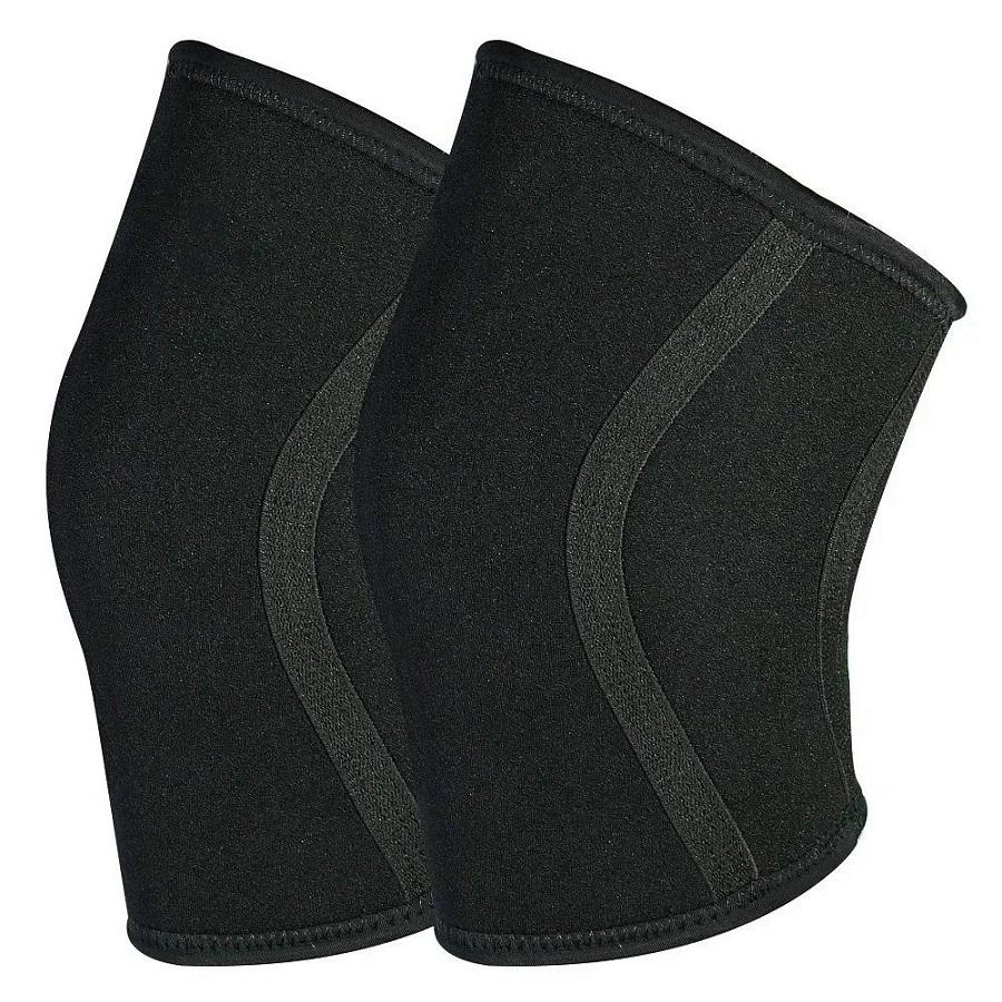 1 Collection Braces Support Female Athletics Compression Neoprene Protector CrossFit Powerlifting 7mm Sleeve of Two Knee Pads Both Practical Use
