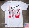 The Kinks Anglická Rocková Kapela Bílé Unisex Tričko Velikost S-5XL
