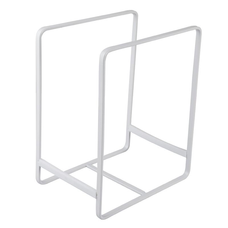 1pc Kitchen Cabinet Plate Storage Countertop Dish Rack Drawer Dinner Plate Partition Drain Rack Layered Storage Rack Accessories