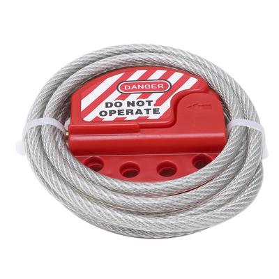 Cabluri cu patru orificii cu blocare prin cablu Rezistență la temperaturi înalte Kit de blocare/etichetare de înaltă securitate
