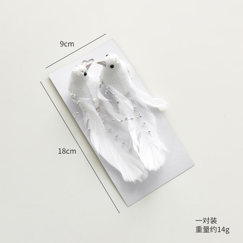

Artificial Bird Simulation Feathers, Foam Clips, Party Decorations, Home Living Room Decoration