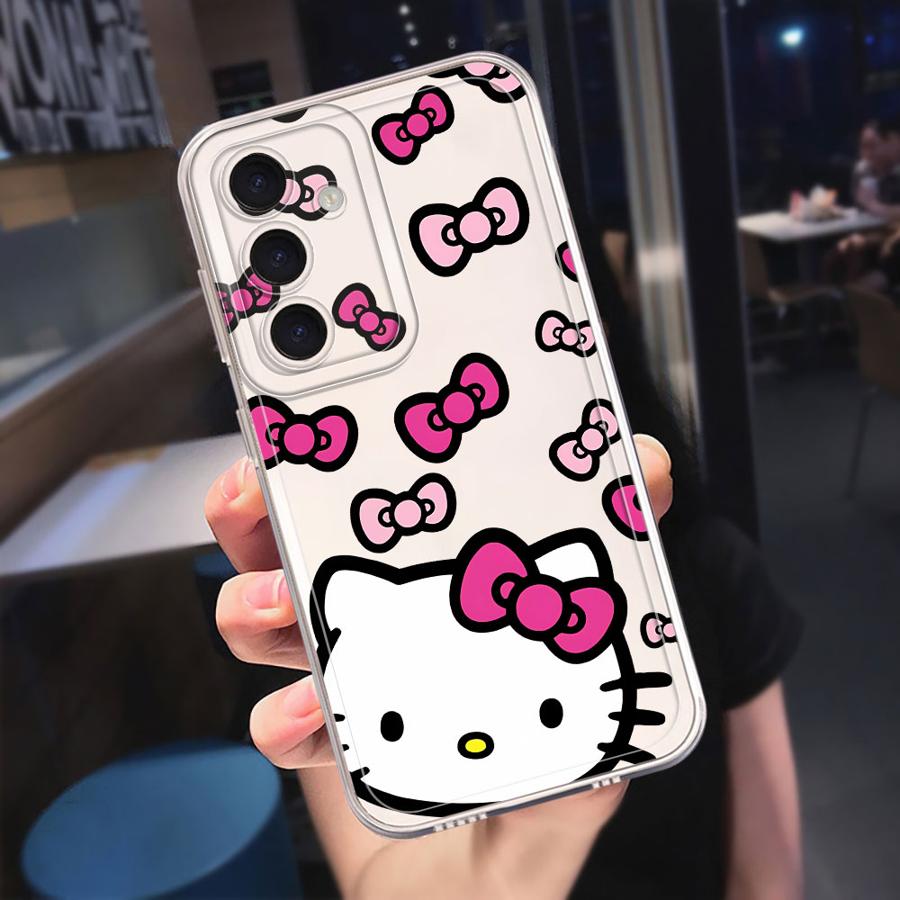 

Cute Hello Kitty Case for Samsung Galaxy A57 A34 A35 A52 A25 A51 A55 A26 A24 A14 A16 A54 A15 A56 A36 A37 A52 A17 Phone Cover A31 Galaxy A34 5G