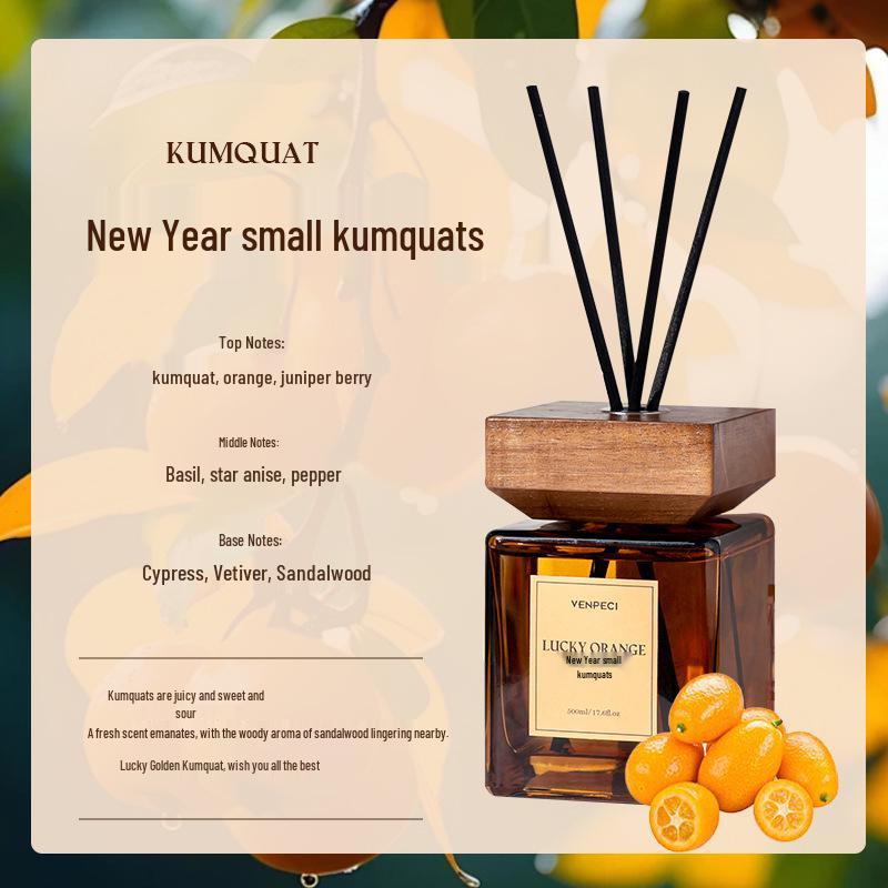 500ML Aroma Diffuser: Long-Lasting Fragrance for Home, Bedroom & Bathroom, High-End Air Freshener 500ML Large Capacity
