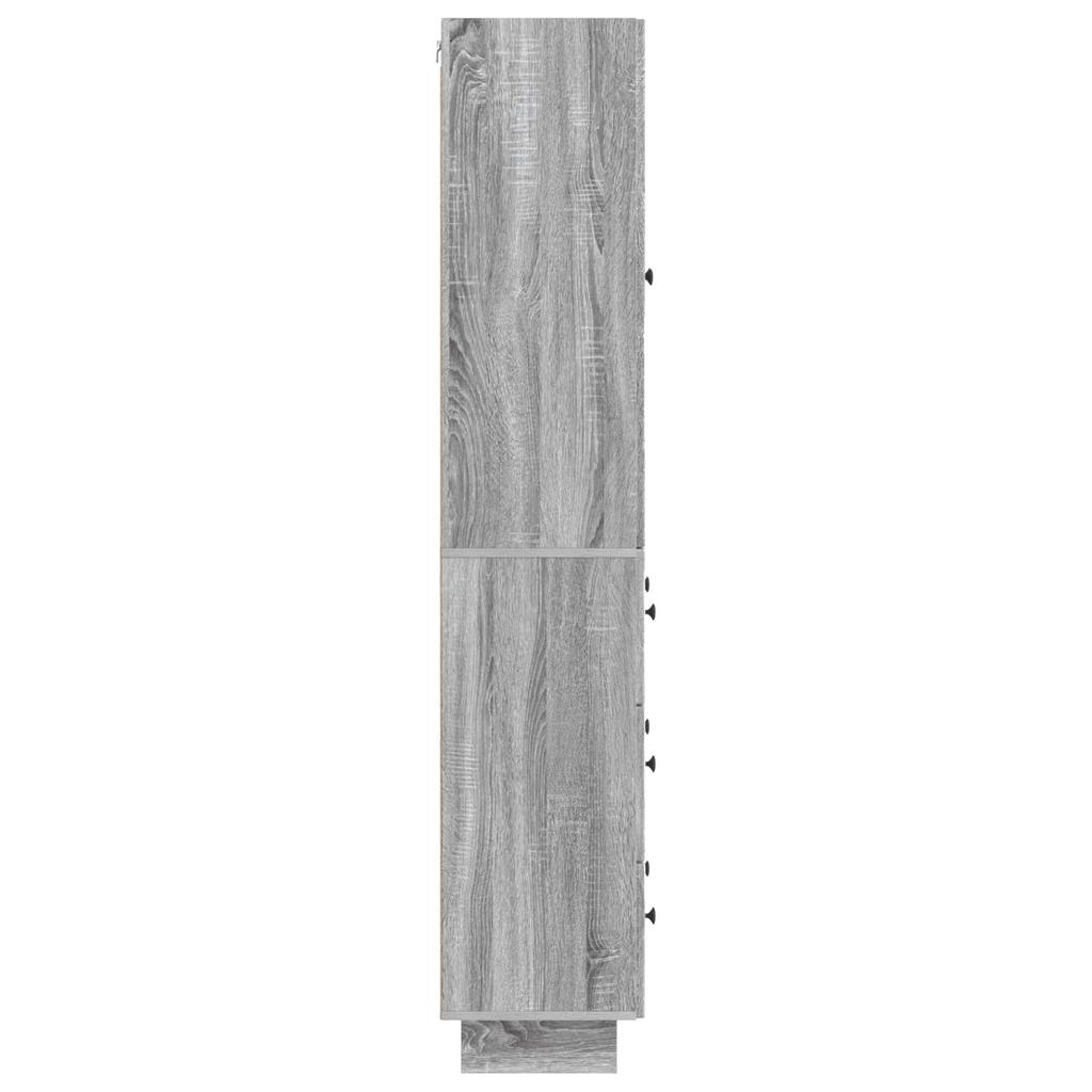 Cabinet Set 2 pcs 66 x 34.5 x 90 cm Particleboard