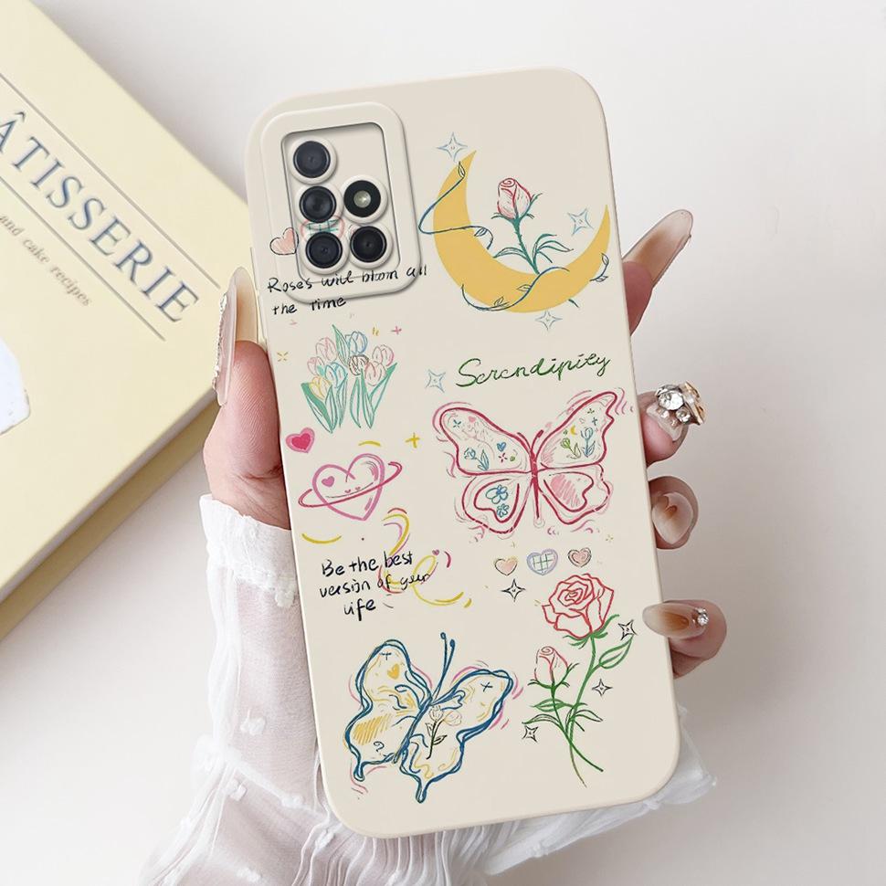 For Samsung Galaxy A71 Case Cute Panda Ultra Slim Soft TPU Back Cover Case For Samsung A71 A715F 4G Full Cellphone Phone Case