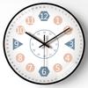 10-inch 25cm Early Education Clock Living Room Home Wall Clock Simple Modern Hanging Bedroom Mute Clock
