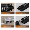 Heavy Duty Anti-theft Security Door Lock Mechanical Password Lock Thicken Slide Latches Lock for Door Window Cabinet