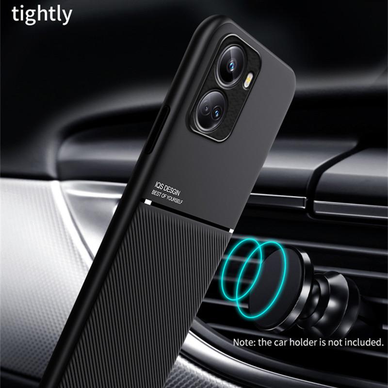 Für Huawei nova 10 SE Hülle Auto Magnetische Halterung Lederplatte Rückseite für Huawei Nova 10SE Nova10 Pro Nova10SE Handyhüllen