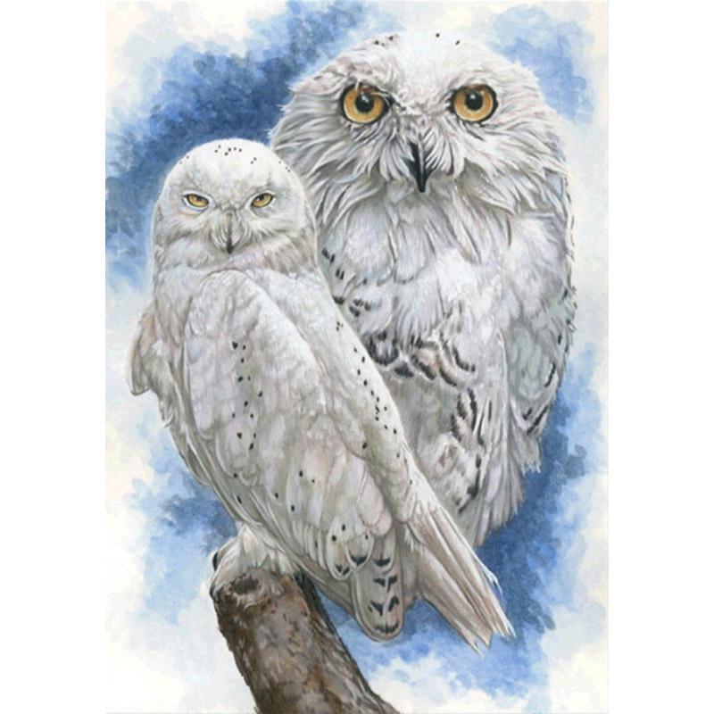 Vollständige 5D-Diamantmalerei zum Selbermachen, Tierfamilie, 3D-Diamantmalerei, runde Diamantmalerei, Stickerei