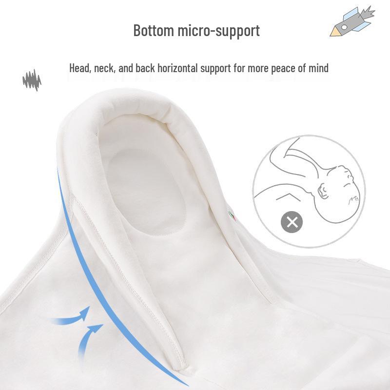 Biduole Reine Baumwolle Baby Puckdecke - Neugeborenen Anti-Schreck-Schlafsack für Frühling & Sommer