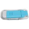 LED Bookmark Light USB Rechargeable 3 Brightness Warm White Light Portable Clip On Reading Lamp for Night Reading Blue
