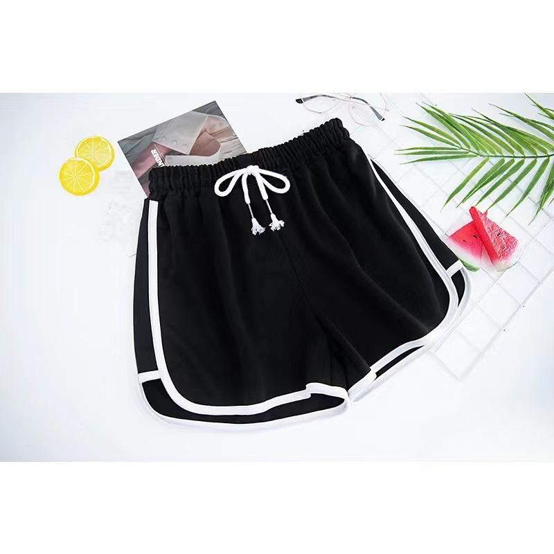 Elastic Shorts for Women Loose Fitting Quick Drying Summer Thin Running Fitness Leisure and Anti External Wear
