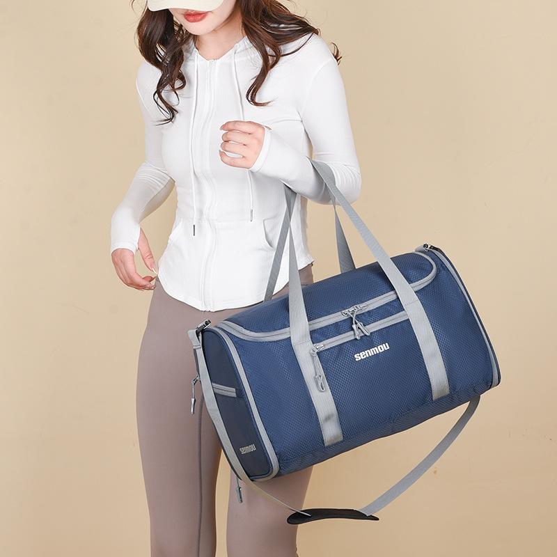 Foldable men's and women's outgoing travel bags Large capacity lightweight hand luggage portable sports yoga bags