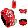 Leiasnow Tambourine Percussion Foot Tambourine Foot Bells Foot Instrument (Black, 2 Pieces)