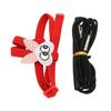 Pet Bird Harness Leash Cute Cartoon Lightweight Bird Flying Harness Traction Rope for Scarlet Macaw