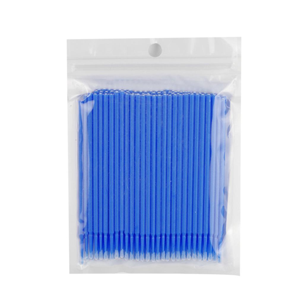 50-200 Pcs Disposable Micro Applicator Brushes For Eyelash Extensions, Mascara & Makeup, Compatible With Personal Care Multicolors