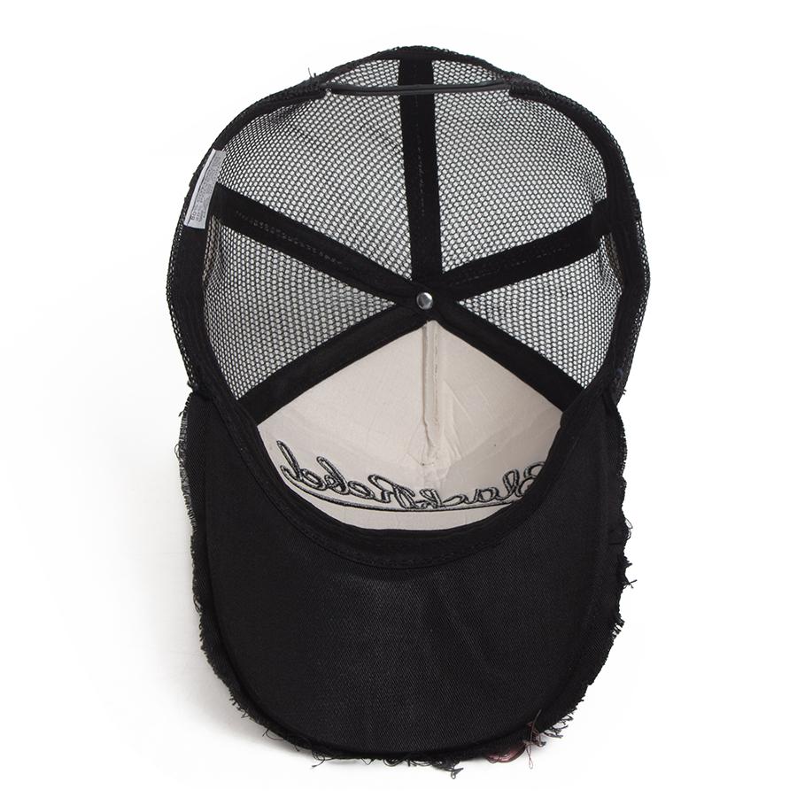 Summer Mesh Trucker Hat Men Vintage Embroidery Baseball Cap Sun Visor Retro Snapback Women Hip Hop Dad Caps For Outdoor Casual