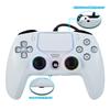 NBCP PS5 Controller with PS5 Wired Gamepad No Latency DualSense Compatible TURBO Function Compatible Gyro Dual Durable and Headphone Jack [Compatible