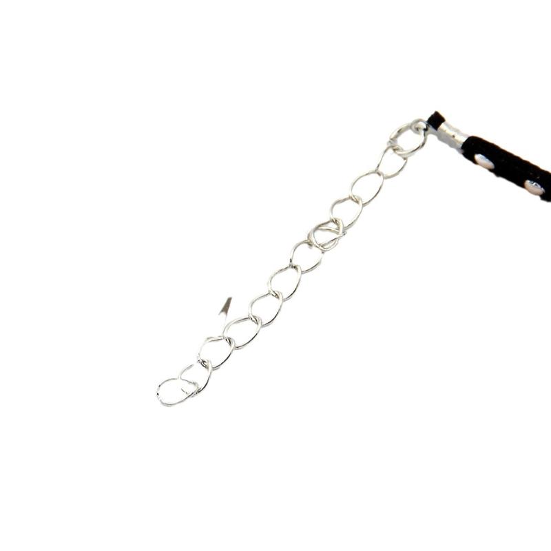 Punk Sweet Rivets Black Choker Clavicle Chain Collar Necklace Accessories For Women Gift