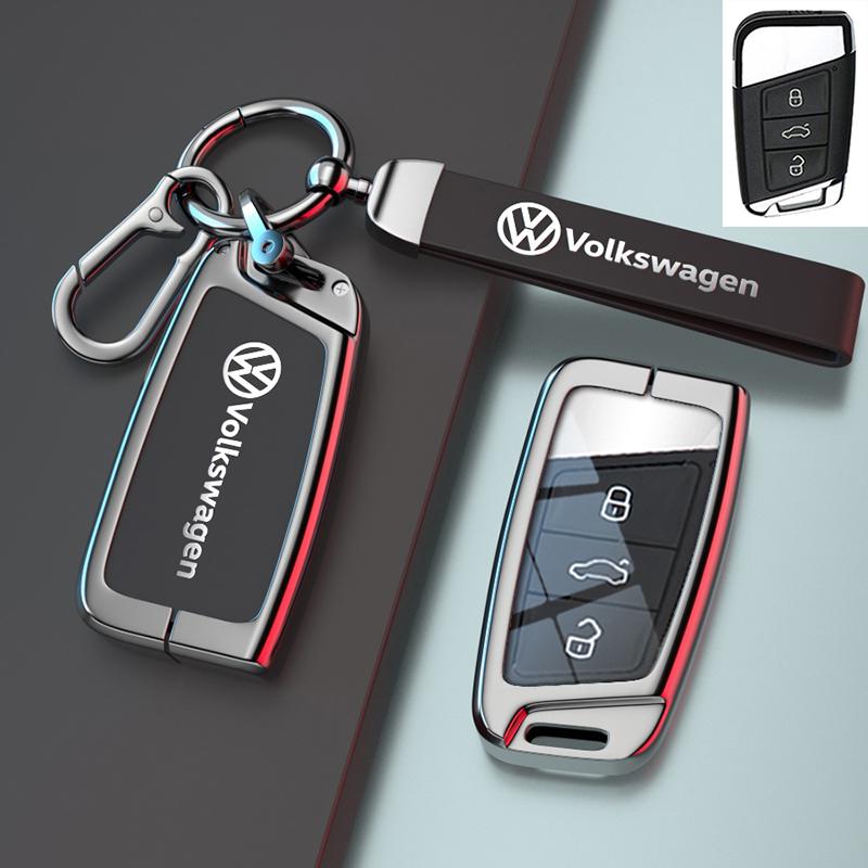 Für VOLKSWAGEN VW für Volkswagen Tiguan VW Golf 7 4 5 Mk4 6 MK7 für Skoda Octavia A7 für Seat Leon Ibiza Altea Metall Auto Schlüsselhülle