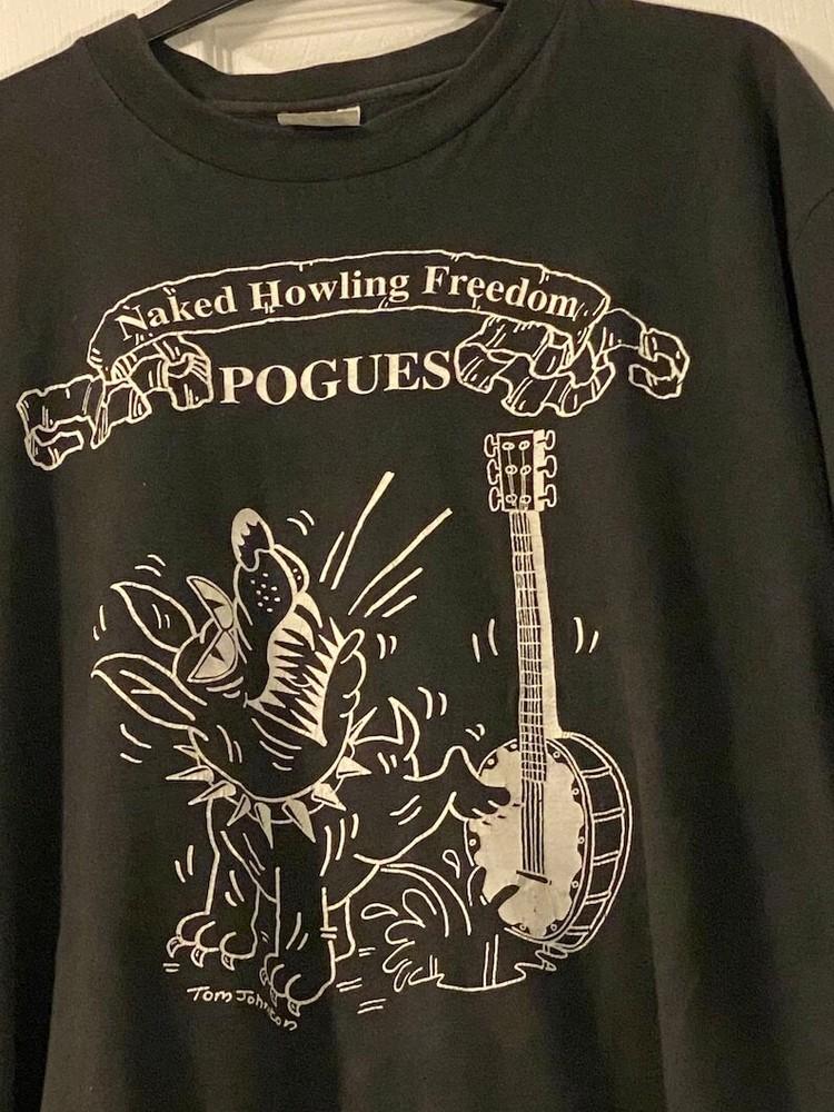 The Pogues shirt, The Pogues Cotton Black Unisex S-5XL VN3480 Unisex T-Shirt L